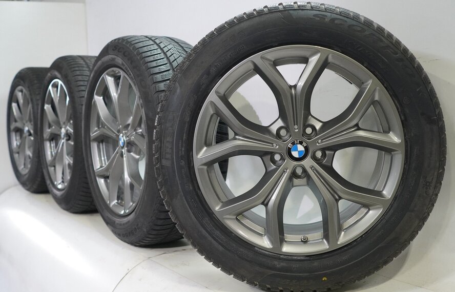 BMW BMW X5 G05 X6 G06 735 19 Zoll Felgen Pirelli Runflat Winterkompletträder Neu Original