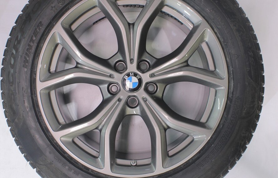 BMW BMW X5 G05 X6 G06 735 19 Zoll Felgen Pirelli Runflat Winterkompletträder Neu Original