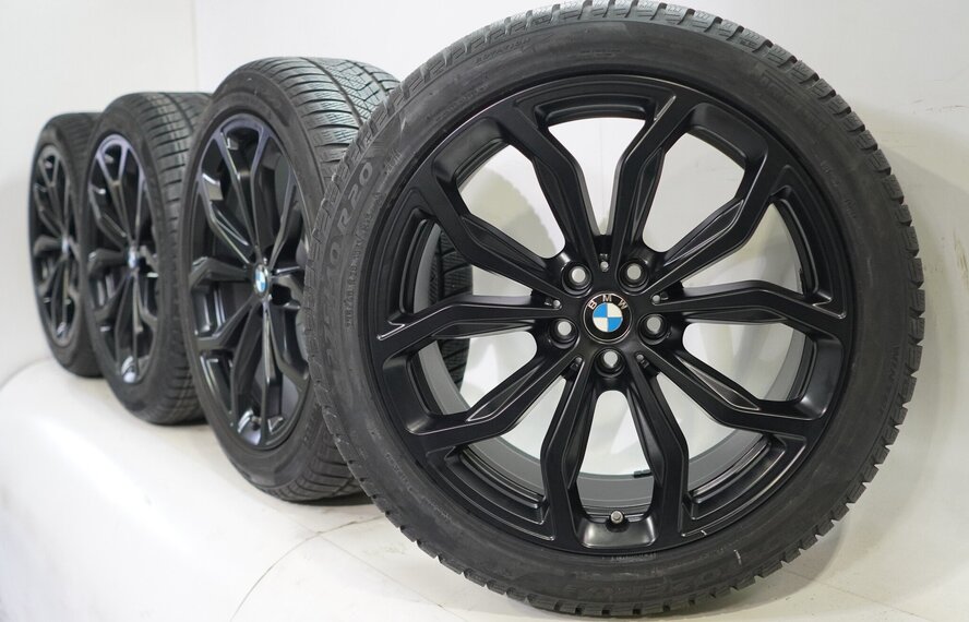 BMW BMW X3 X4 G01 G02 695 20 Zoll Felgen Pirelli Runflat Winterkompletträder Neu Original