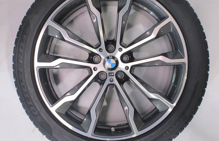 BMW BMW X3 X4 G01 G02 699M 20 Zoll Felgen Pirelli Runflat Winterkompletträder Neu Original