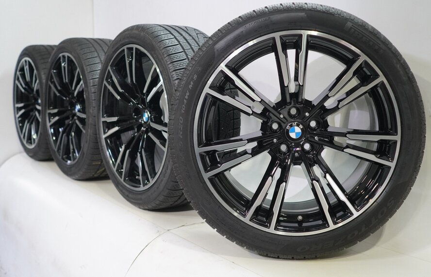 BMW BMW M5 F90 M8 F90 F91 F92 706M 20 Zoll Felgen Pirelli Winterkompletträder Original