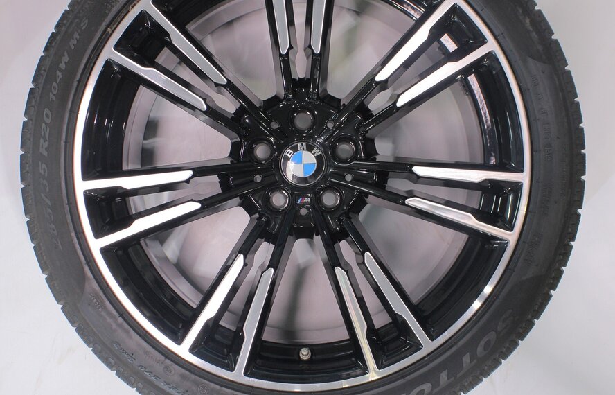 BMW BMW M5 F90 M8 F90 F91 F92 706M 20 Zoll Felgen Pirelli Winterkompletträder Original