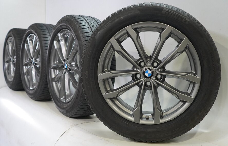 BMW BMW X3 X4 G01 G02 691 19 Zoll Felgen Pirelli Runflat Winterkompletträder Original