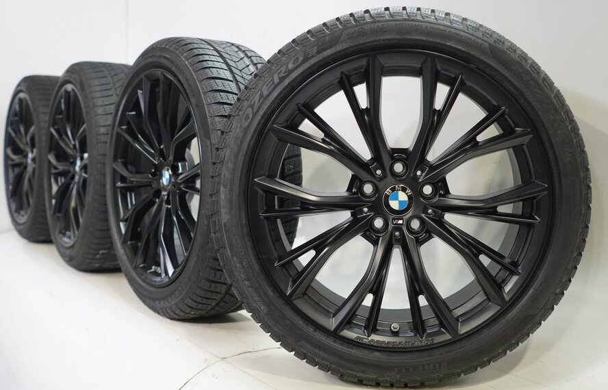 BMW BMW 5 er G30 G31 8 er G14 G15 G16 786M 19 Zoll Felgen Pirelli Runflat Winterkompletträder Neu Original