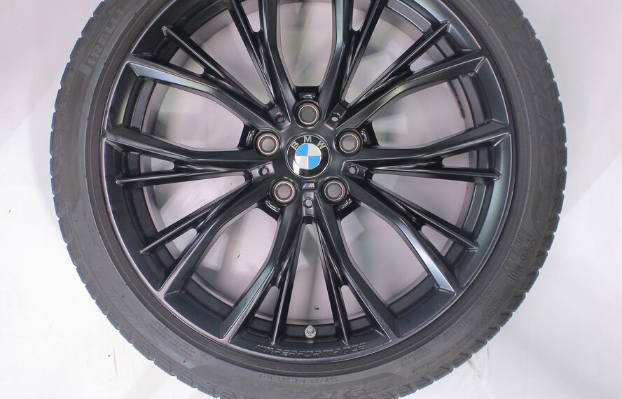 BMW BMW 5 er G30 G31 8 er G14 G15 G16 786M 19 Zoll Felgen Pirelli Runflat Winterkompletträder Neu Original