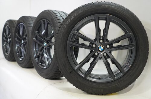 BMW BMW X3 X4 G01 G02 698M 19 Zoll Felgen Pirelli Runflat Winterkompletträder Original