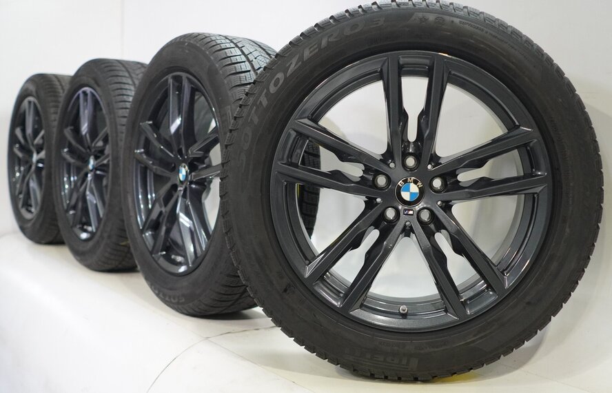 BMW BMW X3 X4 G01 G02 698M 19 Zoll Felgen Pirelli Runflat Winterkompletträder Original