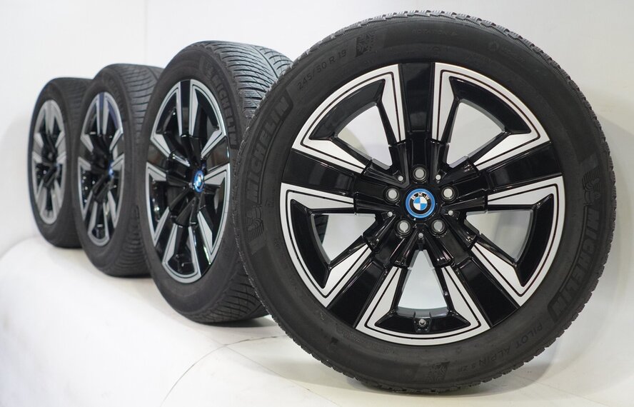 BMW BMW iX3 G08 842 19 Zoll Felgen Michelin Runflat Winterkompletträder Original