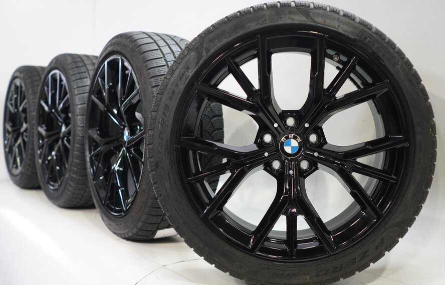 BMW BMW 5 er G30 G31 8 er G14 G15 G16 845M 19 Zoll Felgen Pirelli Runflat Winterkompletträder Neu Original