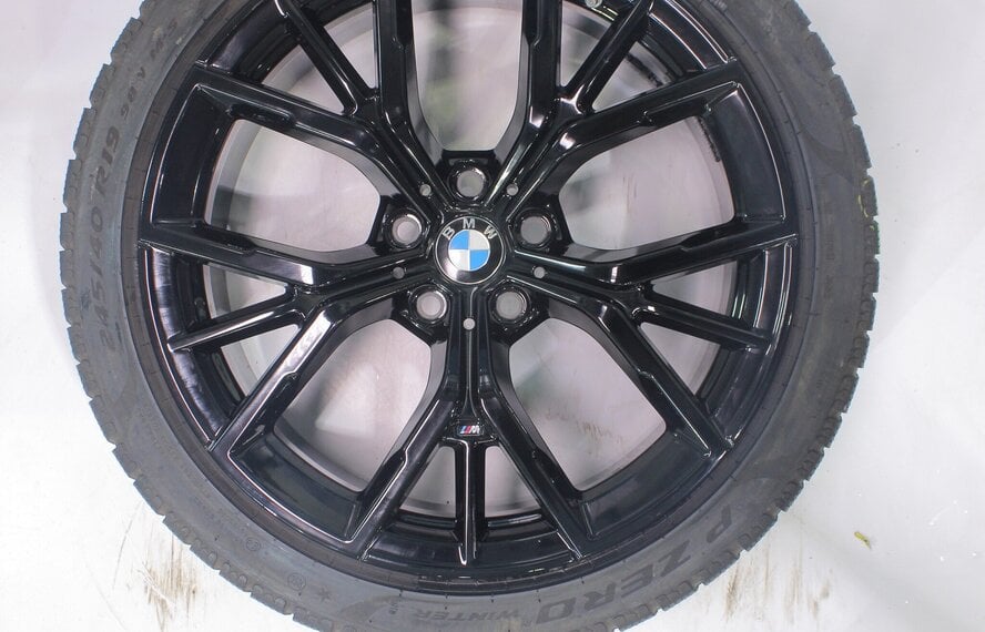 BMW BMW 5 er G30 G31 8 er G14 G15 G16 845M 19 Zoll Felgen Pirelli Runflat Winterkompletträder Neu Original