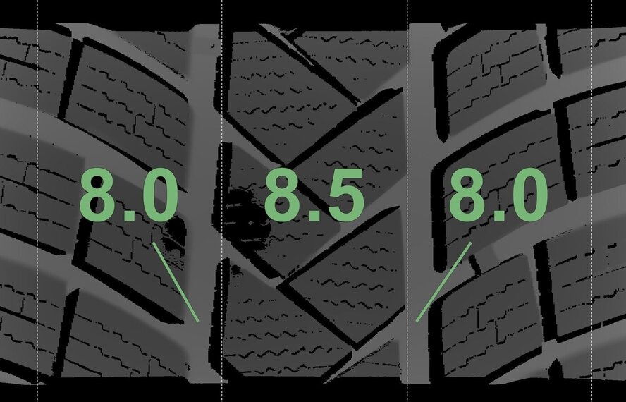 BMW BMW 3 4 er F30 F31 F32 F33 F36 442M 19 Zoll Felgen Vredestein Winterkompletträder Original