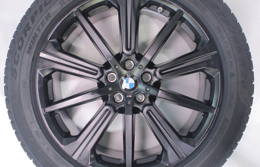 BMW BMW X5 G05 X6 G06 748M 20 Zoll Felgen Pirelli Runflat Winterkompletträder Neu Original