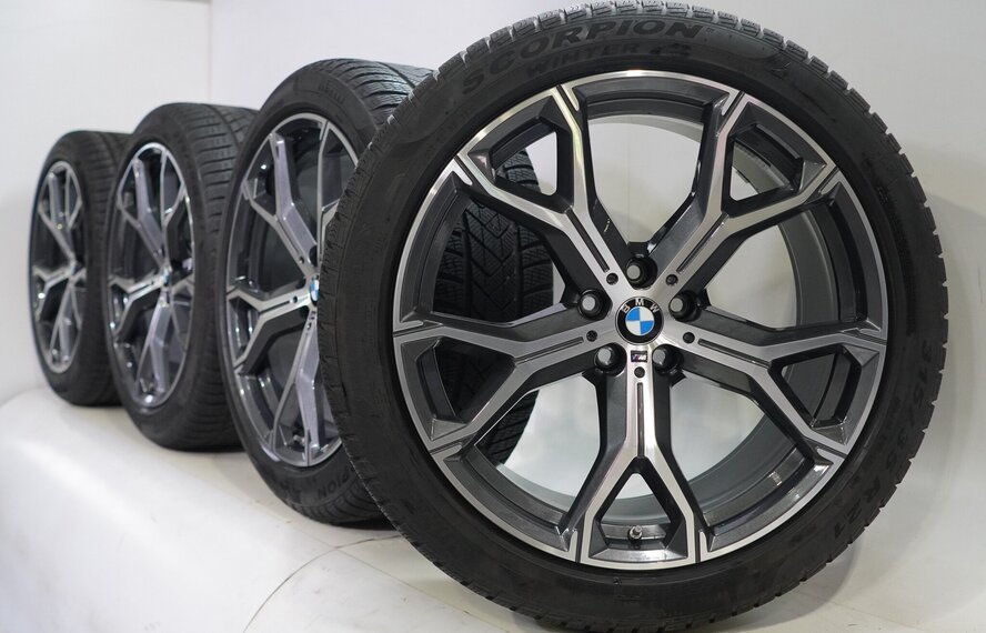 BMW BMW X5 G05 X6 G06 741M 21 Zoll Felgen Pirelli Notlauf-Winterkompletträder Original
