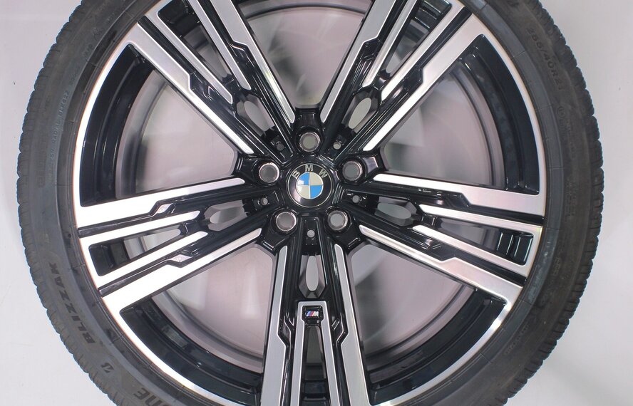 BMW BMW 7 er G70 X3 G45 908M 21 Zoll Felgen Bridgestone Winterkompletträder Original