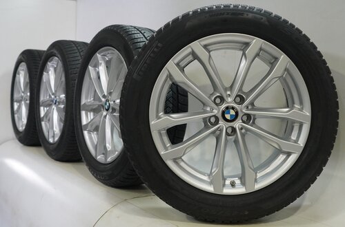 BMW BMW X3 X4 G01 G02 691 19 Zoll Felgen Pirelli Runflat Winterkompletträder Original