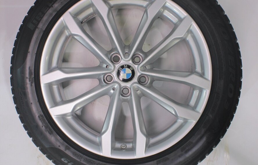 BMW BMW X3 X4 G01 G02 691 19 Zoll Felgen Pirelli Runflat Winterkompletträder Original