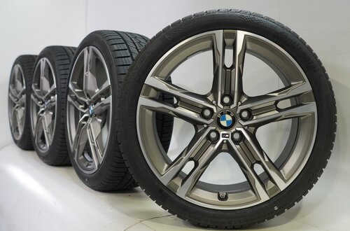 BMW BMW 1 2 er F40 F44 2 er Gran Coupe 556M 18 Zoll Felgen Continental Runflat Winterkompletträder Neu Original
