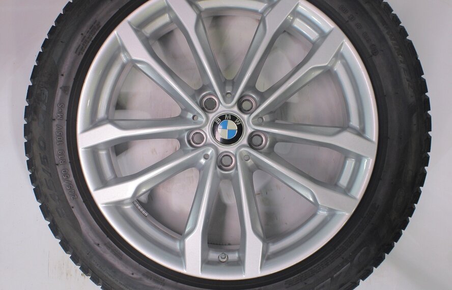 BMW BMW X3 X4 G01 G02 691 19 Zoll Felgen Pirelli Runflat Winterkompletträder Original