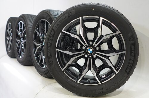 BMW BMW X3 X4 G01 G02 887M 19 Zoll Felgen Michelin Runflat Winterkompletträder Original
