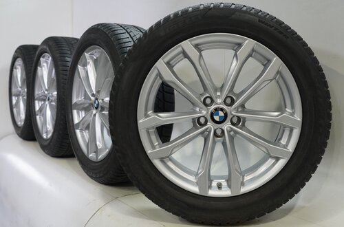BMW BMW X3 X4 G01 G02 691 19 Zoll Felgen Pirelli Runflat Winterkompletträder Original