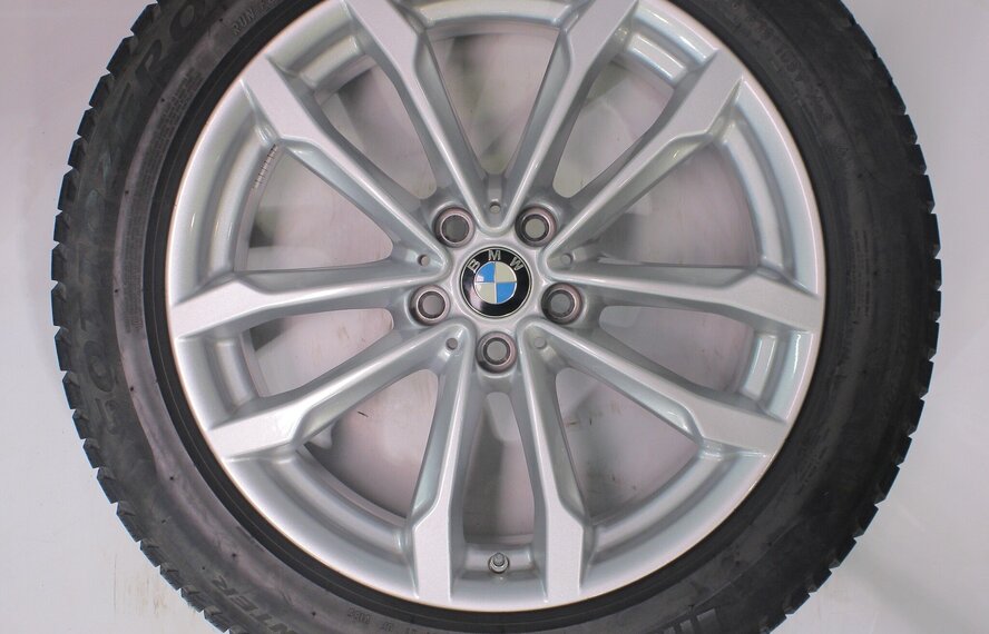 BMW BMW X3 X4 G01 G02 691 19 Zoll Felgen Pirelli Runflat Winterkompletträder Original