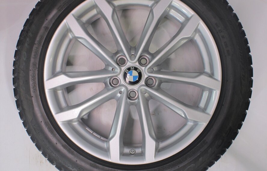 BMW BMW X3 X4 G01 G02 691 19 Zoll Felgen Pirelli Runflat Winterkompletträder Original