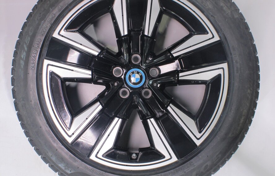 BMW BMW iX3 G08 842 19 Zoll Felgen Pirelli Runflat Winterkompletträder Original