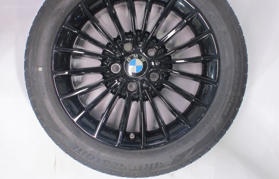 BMW BMW 3 4 er F30 F31 F32 F33 F36 414 17 Zoll Felgen Bridgestone Runflat Winterkompletträder Original
