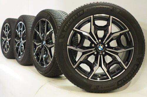 BMW BMW X3 X4 G01 G02 887M 19 Zoll Felgen Michelin Runflat Winterkompletträder Original