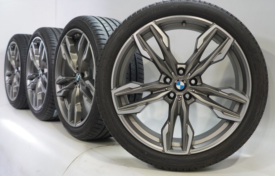 BMW BMW X3 X4 G01 G02 718M 21 Zoll Felgen Bridgestone Runflat Sommerkompletträder Original