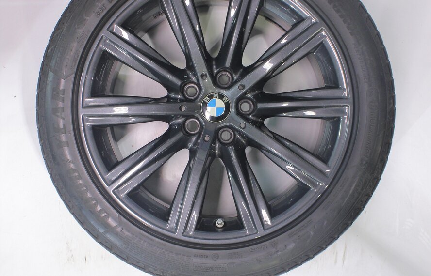 BMW BMW 5 er G30 G31 8 er G14 G15 G16 684 18 Zoll Felgen Goodyear Runflat Winterkompletträder Original