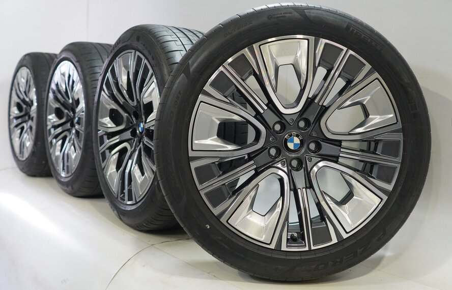 BMW BMW 7 er G70 X3 G45 906 20 Zoll Felgen Pirelli Sommerkompletträder Original