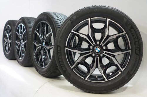 BMW BMW X3 X4 G01 G02 887M 19 Zoll Felgen Michelin Runflat Winterkompletträder Original