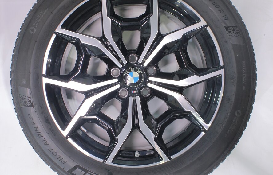 BMW BMW X3 X4 G01 G02 887M 19 Zoll Felgen Michelin Runflat Winterkompletträder Original