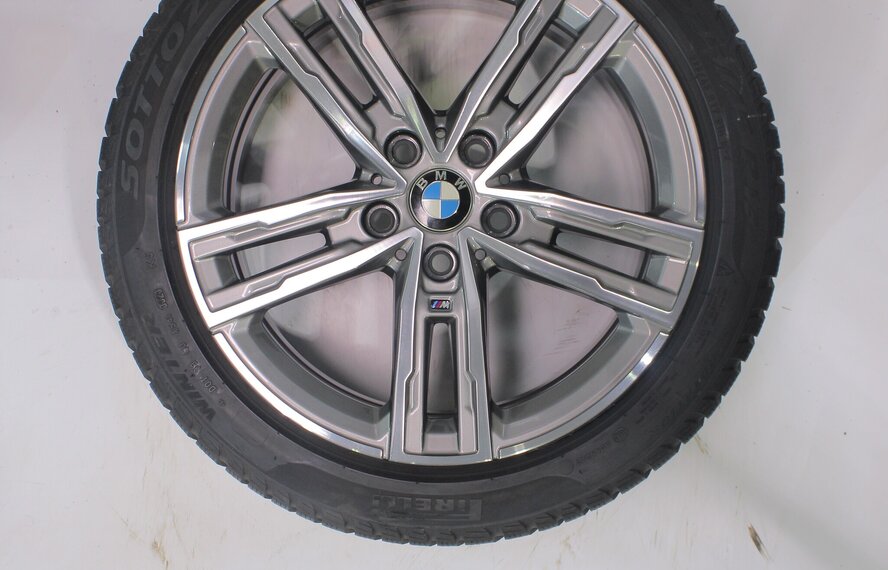 BMW BMW 1 2 er F40 F44 2 er Gran Coupe 550M 17 Zoll Felgen Pirelli Runflat Winterkompletträder Neu Original