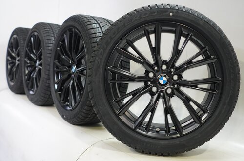 BMW BMW 2 er 3 er 4 er G20 G21 G22 G42 796M 18 Zoll Felgen Pirelli Runflat Winterkompletträder Neu Original
