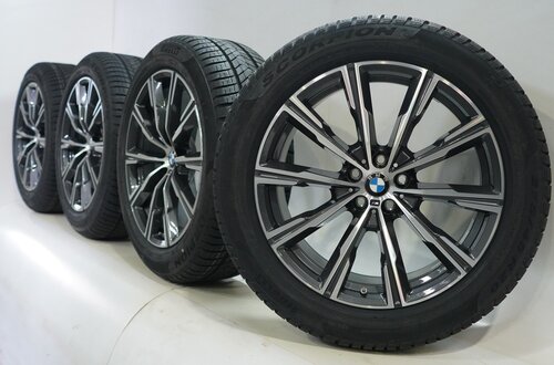 BMW BMW X5 G05 X6 G06 740M 20 Zoll Felgen Pirelli Runflat Winterkompletträder Neu Original