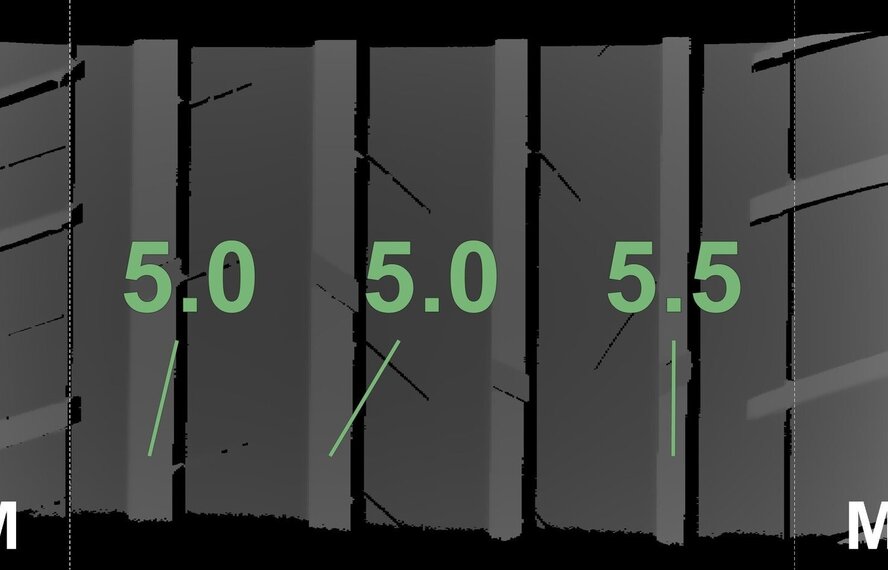 Mini Mini F65 / F66 One / Cooper / Cooper D / Cooper S 960 18 Zoll Felgen Vredestein Sommerkompletträder Original