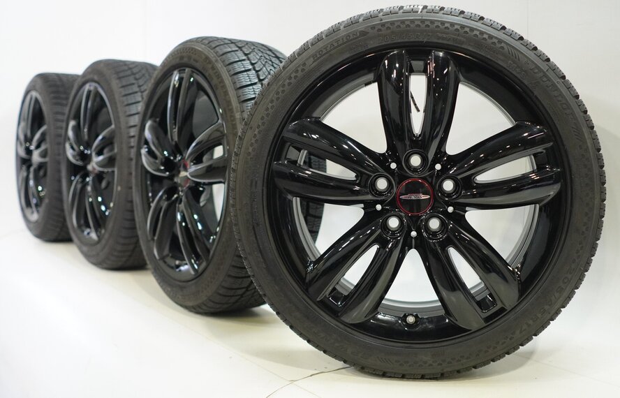 Mini Mini Cooper / S / One / Cabrio F55 F56 F57 JCW501 17 Zoll Felgen Dunlop Runflat Winterkompletträder Original
