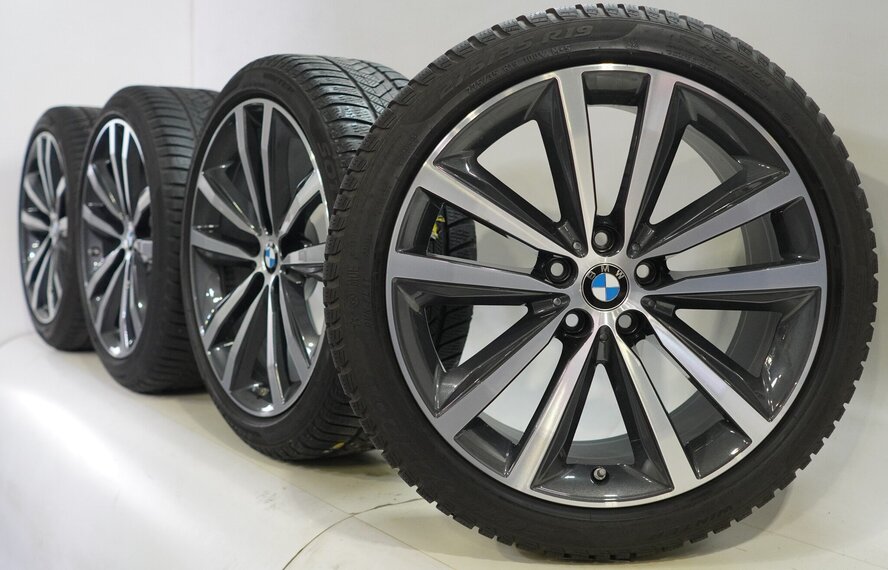 BMW BMW 5 er G30 G31 8 er G14 G15 G16 690 19 Zoll Felgen Pirelli Runflat Winterkompletträder Original