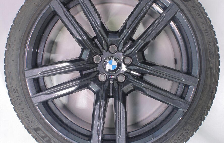 BMW BMW X5M F95 X6M F96 808M 21 Zoll Felgen Michelin Winterkompletträder Original