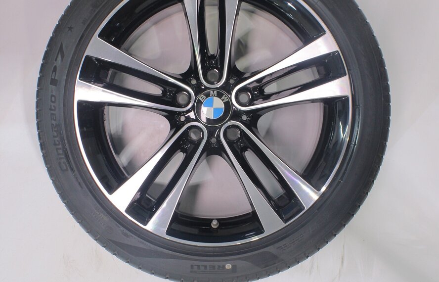 BMW BMW 3 4 er F30 F31 F32 F33 F36 397 18 Zoll Felgen Pirelli Sommerkompletträder Neu Original