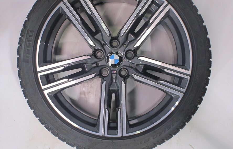 BMW BMW 5 er G30 G31 8 er G14 G15 G16 727M 19 Zoll Felgen Pirelli Runflat Winterkompletträder Neu Original