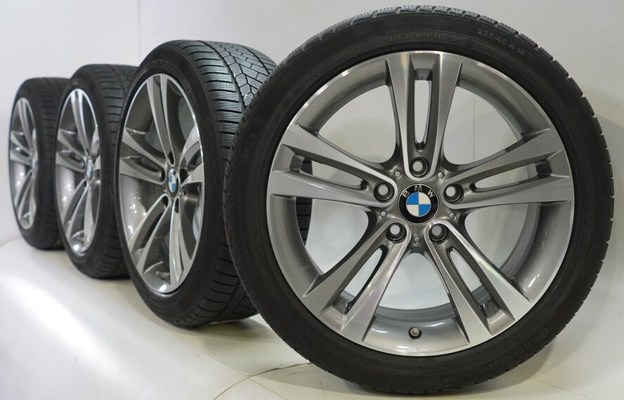 BMW BMW 3 4 er F30 F31 F32 F33 F36 397 18 Zoll Felgen Continental Runflat Winterkompletträder Original