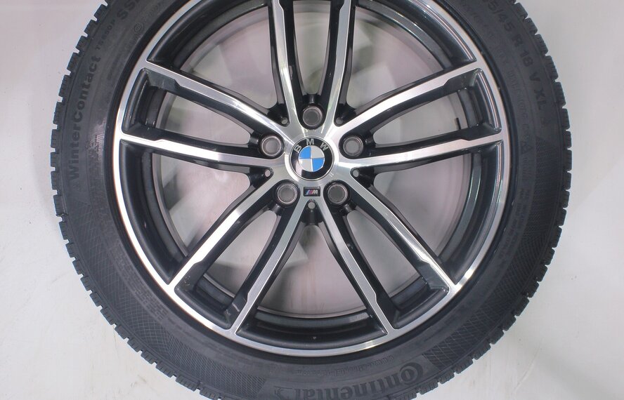 BMW BMW 5 er G30 G31 8 er G14 G15 G16 662M 18 Zoll Felgen Continental Runflat Winterkompletträder Neu Original