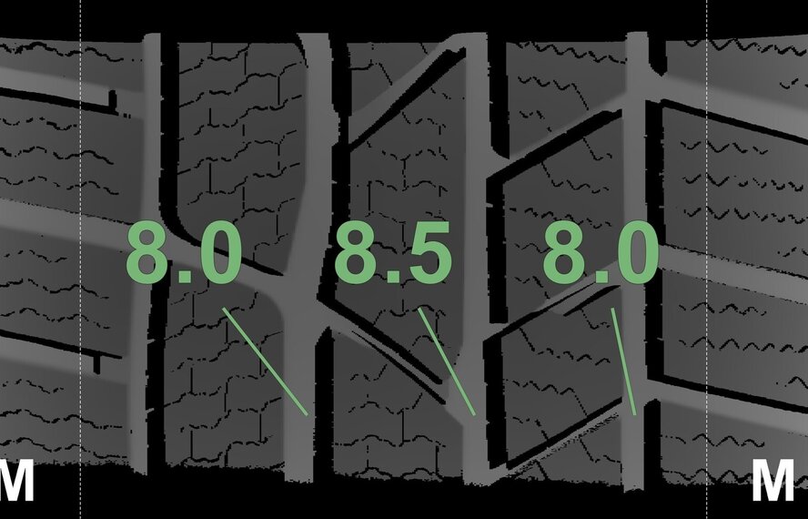 Mercedes Mercedes GLA X156 17 Zoll Felgen Continental Winterkompletträder Original