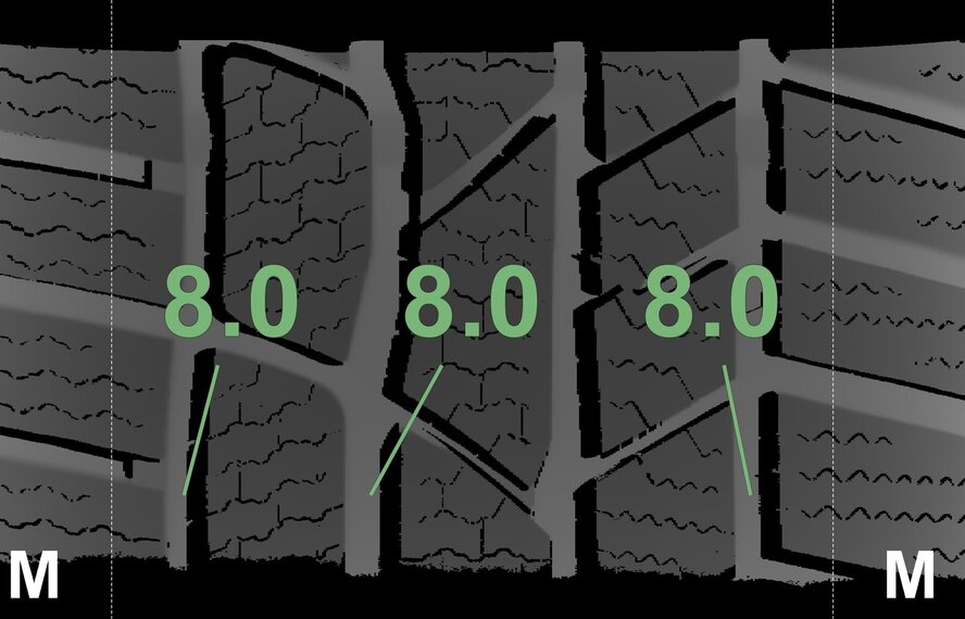 Mercedes Mercedes GLA X156 17 Zoll Felgen Continental Winterkompletträder Original