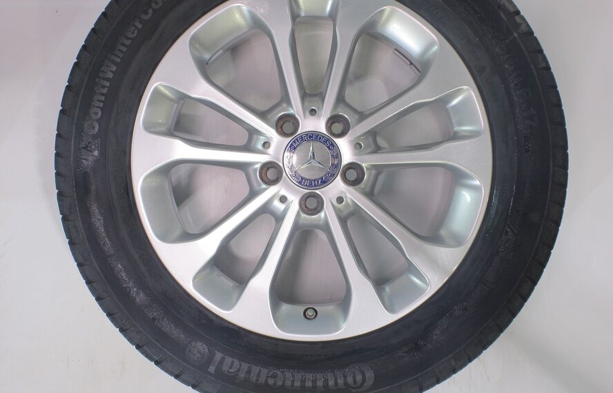Mercedes Mercedes GLA X156 17 Zoll Felgen Continental Winterkompletträder Original