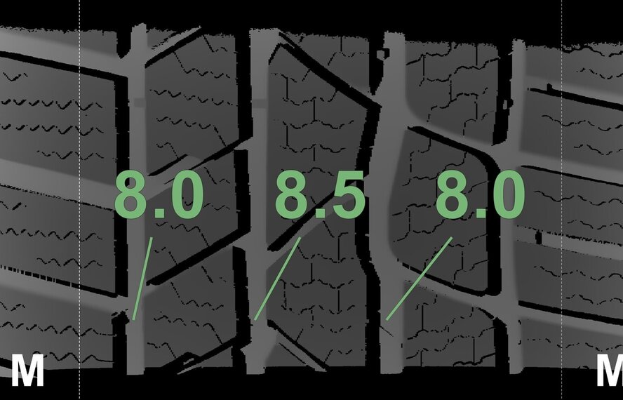 Mercedes Mercedes GLA X156 17 Zoll Felgen Continental Winterkompletträder Original