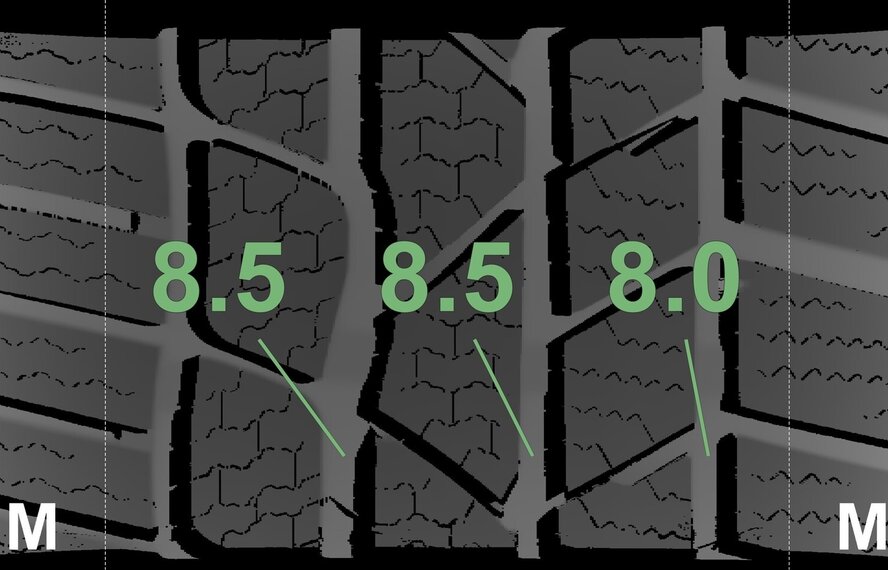 Mercedes Mercedes GLA X156 17 Zoll Felgen Continental Winterkompletträder Original